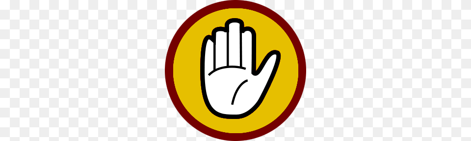 Stop Hand Caution, Clothing, Glove, Baseball, Baseball Glove Free Transparent Png