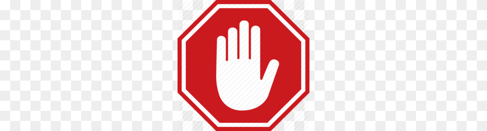 Stop Hand Sign Clipart Signage Clip Art, Road Sign, Stopsign, Symbol Free Png Download