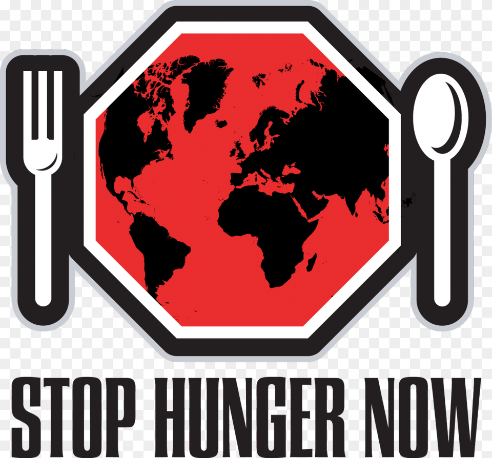 Stop Hunger Now St Stop Hunger Now, Cutlery, Fork, Sign, Symbol Free Png Download