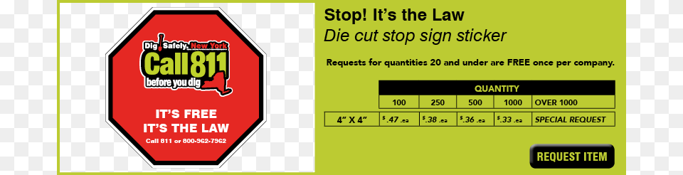 Stop It39s The Law Dig Safe Ny, Sign, Symbol, Road Sign, Text Free Png Download
