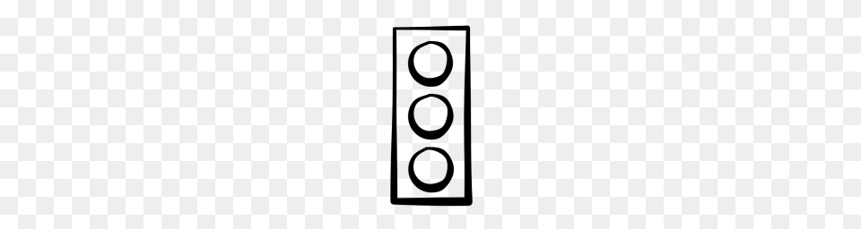 Stop Light Image Traffic Light Clipart Black And White Image, Gray Free Png