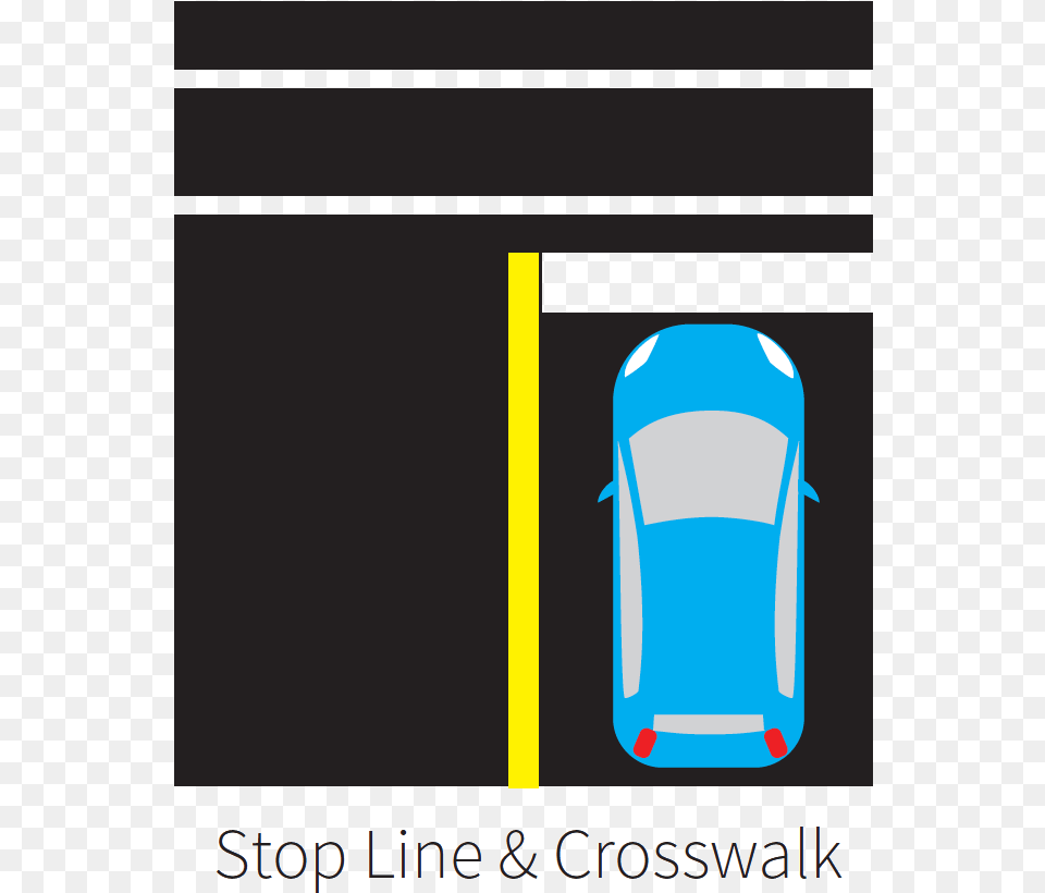 Stop Line And Crosswalk Pavement Markings Meaning, Bag, Adult, Male, Man Free Png Download