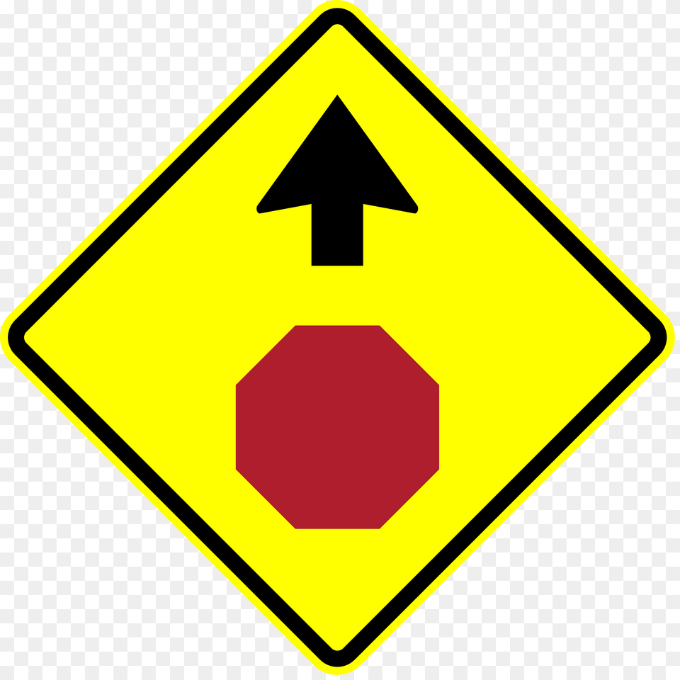 Stop Sign Ahead Sign In Panama Clipart, Road Sign, Symbol, First Aid Free Png