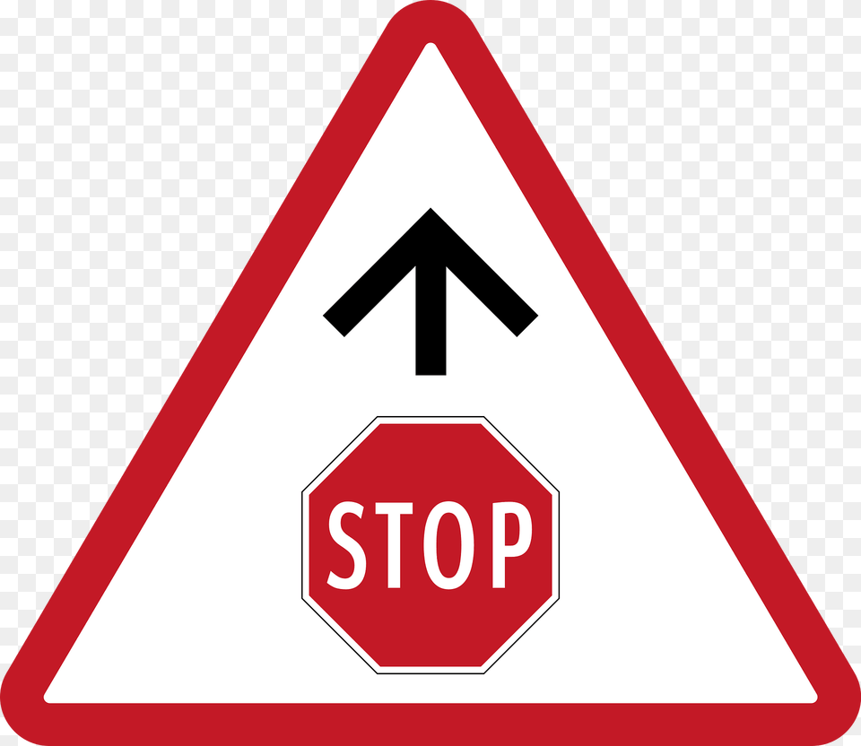 Stop Sign Ahead Sign In Philippines Clipart, Road Sign, Symbol, Stopsign Free Png Download