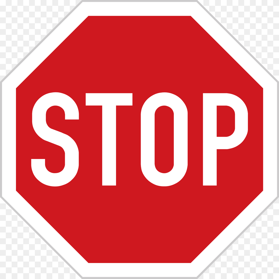 Stop Sign In Czech Republic Clipart, Road Sign, Symbol, First Aid, Stopsign Png Image