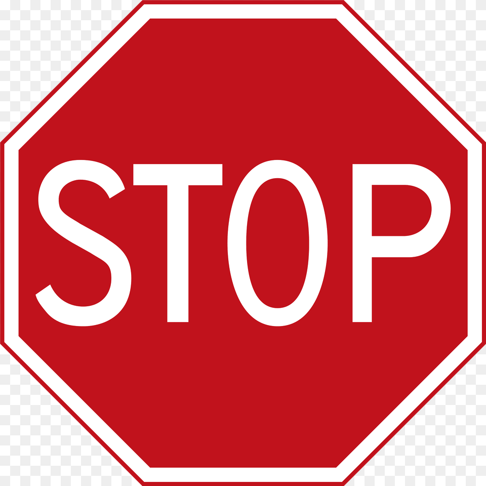 Stop Sign In Netherlands Clipart, Road Sign, Symbol, Stopsign, First Aid Png