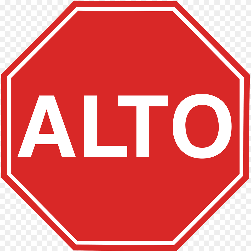 Stop Sign In Panama Clipart, Road Sign, Symbol, First Aid, Stopsign Free Png Download