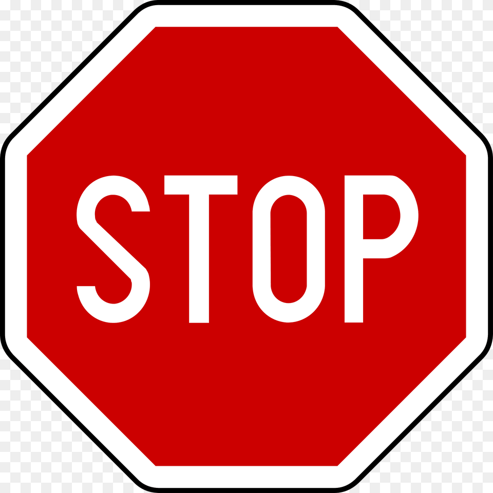 Stop Sign In Serbia Clipart, Road Sign, Stopsign, Symbol, First Aid Free Transparent Png