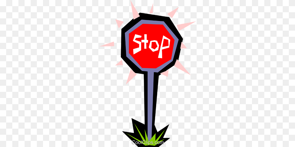Stop Sign Royalty Vector Clip Art Illustration, Symbol, Road Sign, Cross, Stopsign Free Png Download