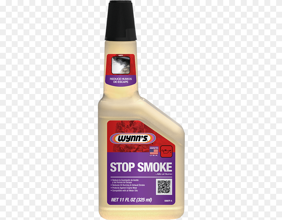 Stop Smoke Alto Al Humo Thumbnail Wynns, Bottle, Qr Code Free Png Download