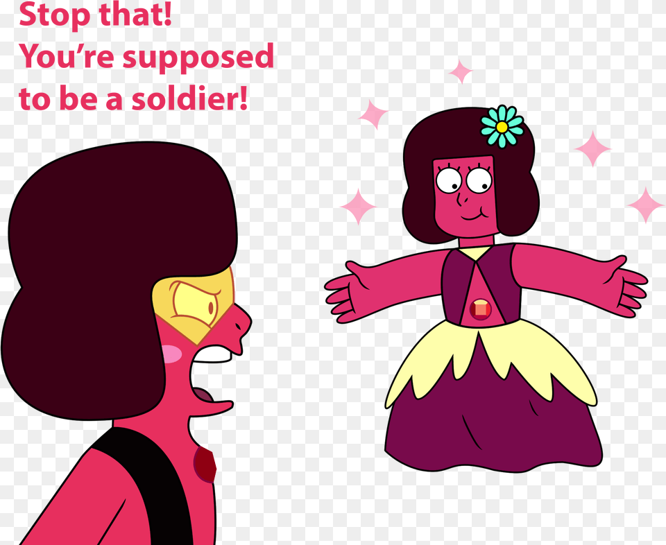 Stop That You39re Supposed To Be A Soldier Navy From Steven Universe, Book, Comics, Publication, Baby Free Png