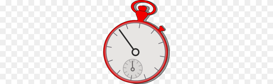 Stop Watch Red Clip Art, Stopwatch, Disk Free Png Download
