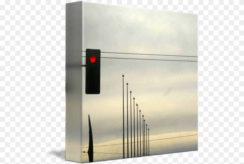Stoplight And Flag Poles By Jane Underwood Traffic Light, Traffic Light Free Png
