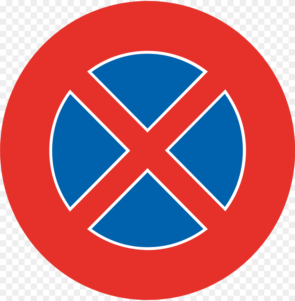 Stopping Clipart, Sign, Symbol, Road Sign Free Png Download