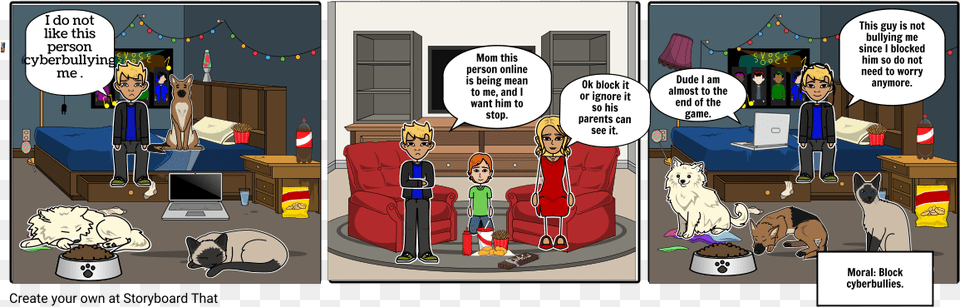 Stopping Cyberbullying Brock 4w Cartoon, Publication, Book, Comics, Person Free Transparent Png