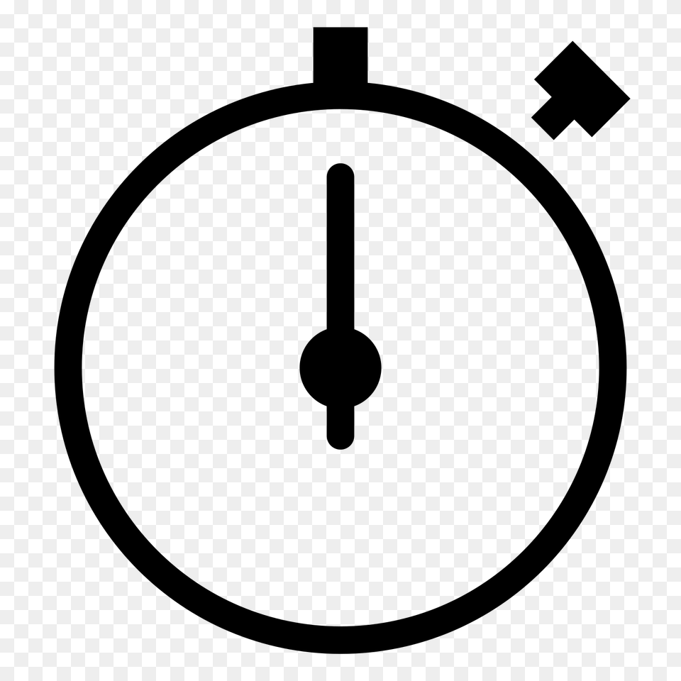 Stopwatch, Gray Png Image