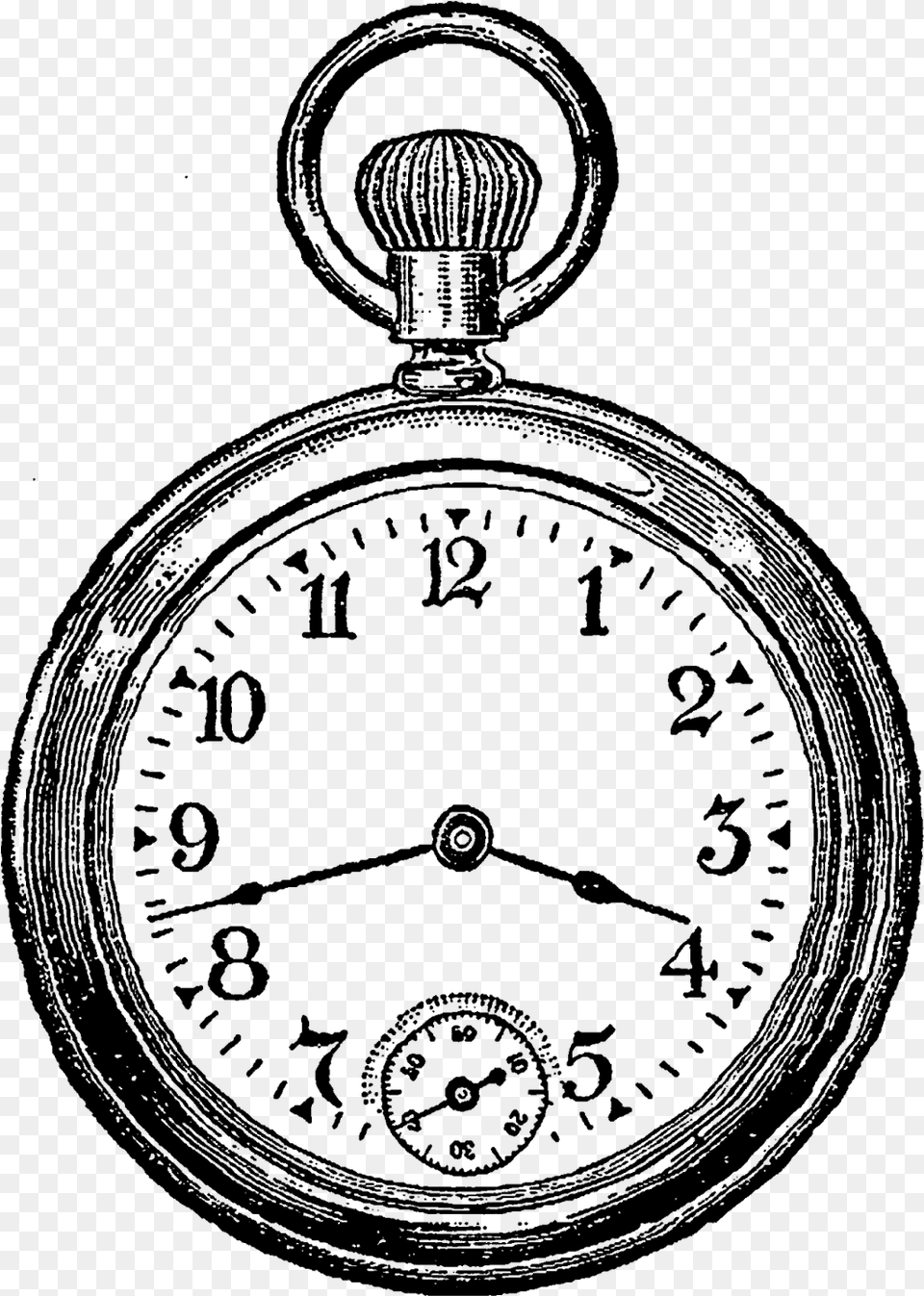 Stopwatch Clipart Vintage Pocket Watch Clip Art, Accessories, Person, Face, Head Png
