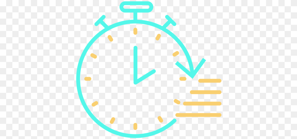 Stopwatch Icon Circular Arrow Speed Dot, Analog Clock, Clock Png Image