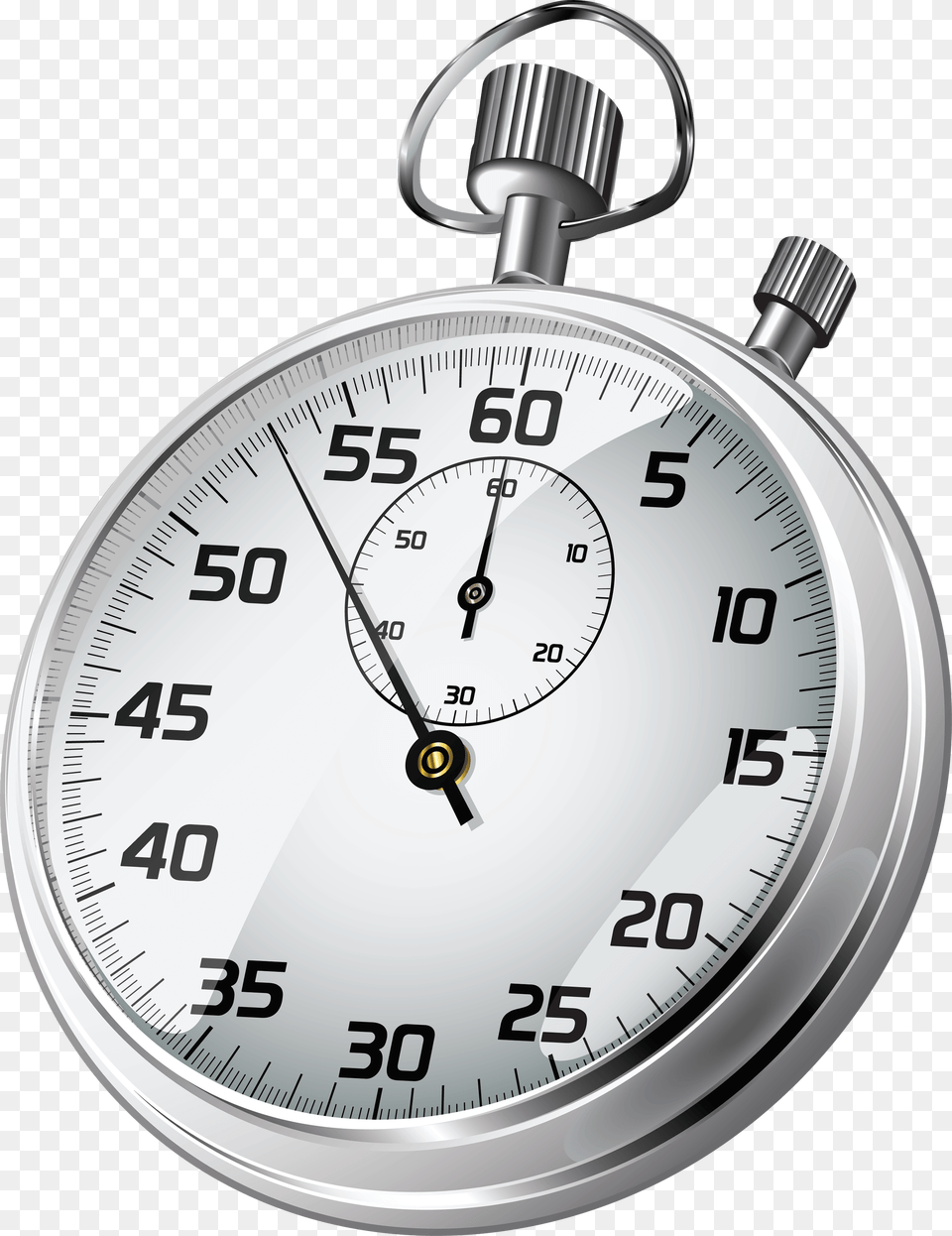 Stopwatch Sideview Clock Free Png Download