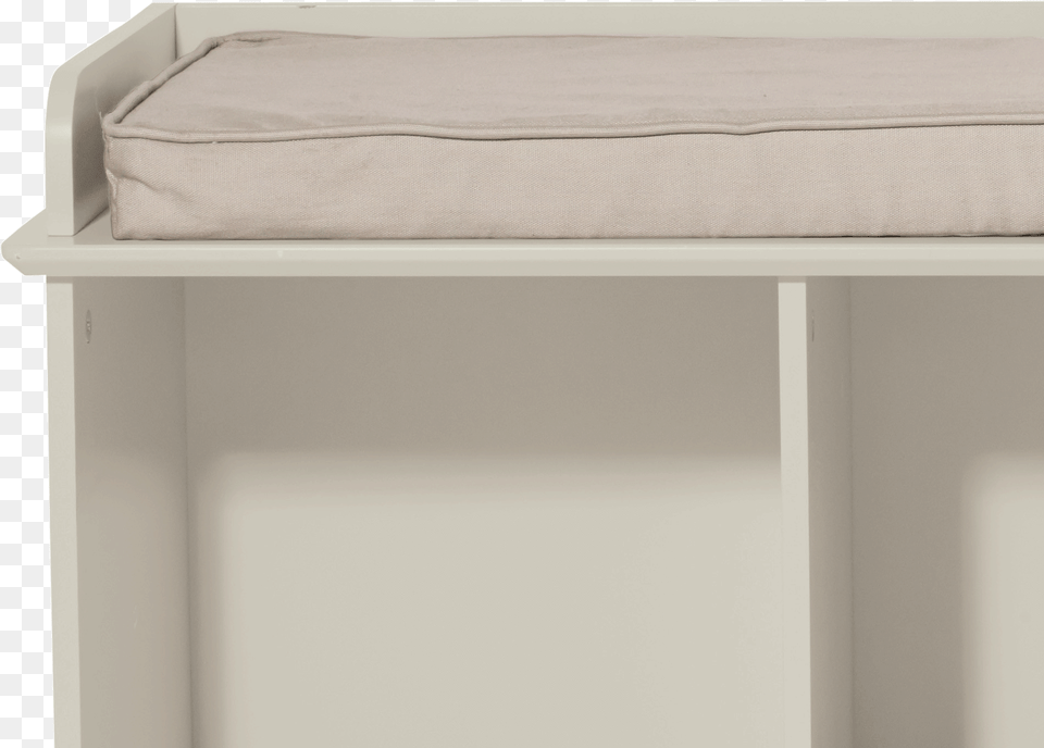 Storage Bench In Stone With A Cushion In The Colour Bench, Furniture, Home Decor, Linen, Bed Free Transparent Png