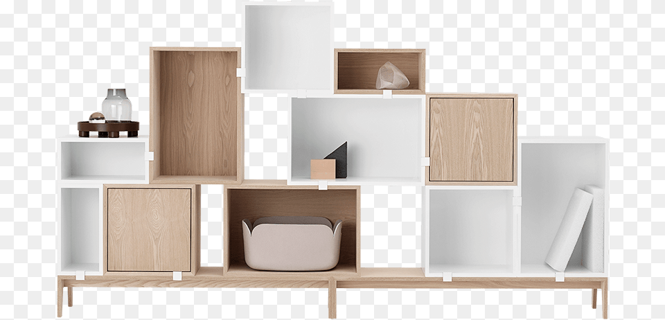 Storage Clip Wall Muuto Stacked Storage System, Sideboard, Shelf, Furniture, Cabinet Free Png