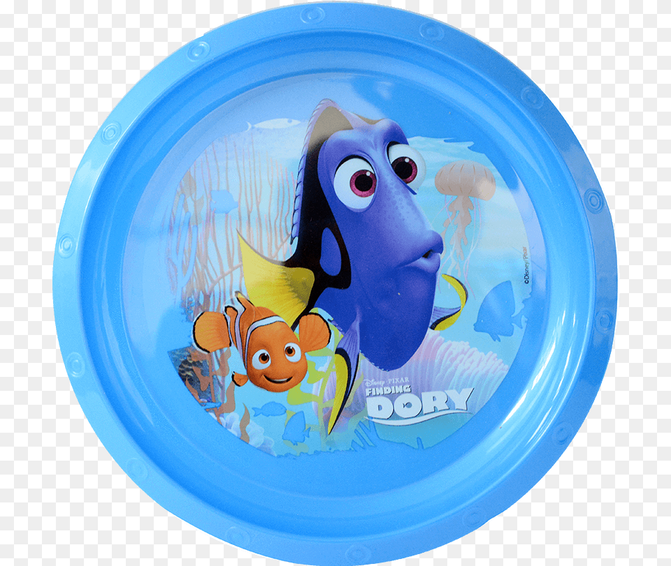 Store Dish Quot Large Quot Finding Dory Cartoon, Plate, Toy, Face, Head Free Png