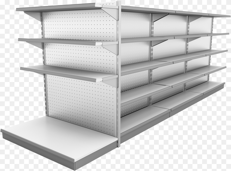Store Fixtures Supermarket Equipment Etc Display Shelving Shelf Free Png Download