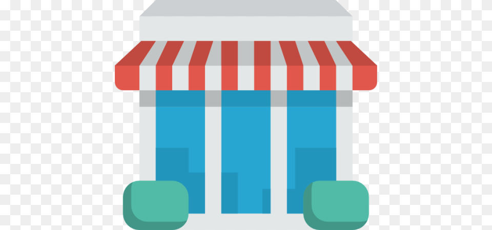 Store Market Icon Of Small Icons Awning, Canopy, First Aid Free Transparent Png