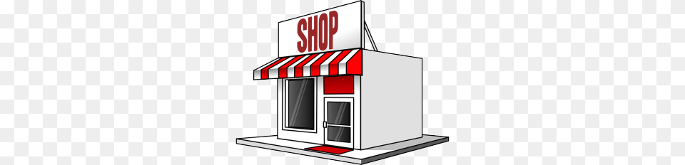 Storefront Clipart, Awning, Canopy, Gas Pump, Machine Free Png Download