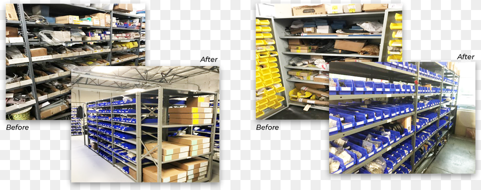 Storeroom Reset Program Before And After Photos Shelf, Architecture, Building, Warehouse, Indoors Png