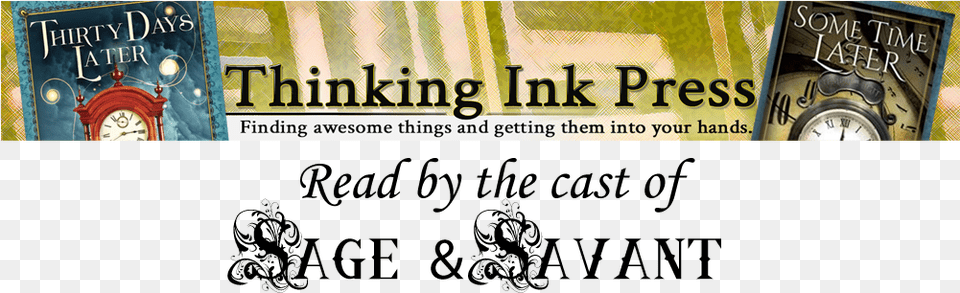 Stories From Thinking Ink Press Steampunk Anthologies Thirty Days Later Steaming Forward 30 Adventures, Book, Publication Png