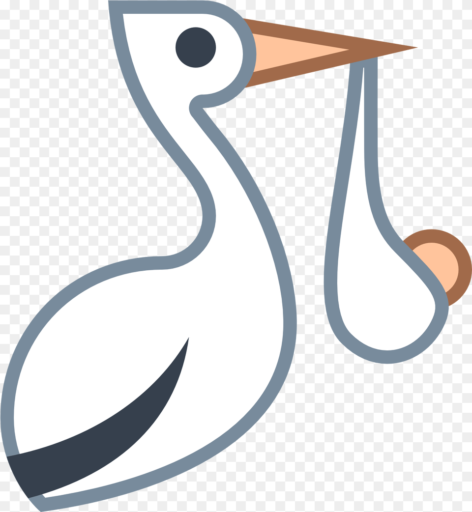 Stork Clipart Baby Carrier Stork, Animal, Bird, Crane Bird, Waterfowl Free Png