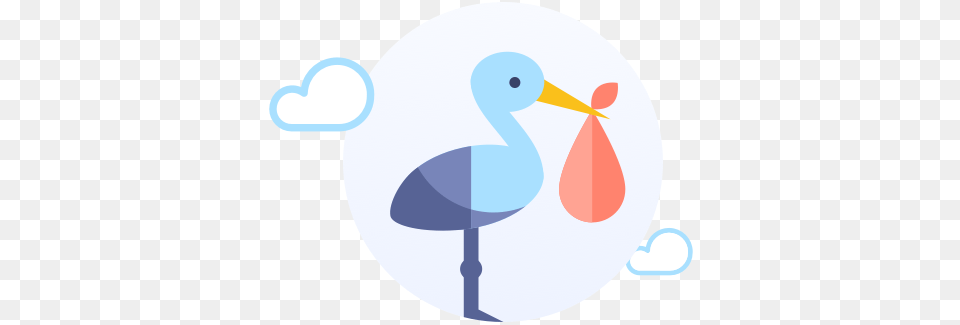 Stork Clipart Infertility, Animal, Bird, Waterfowl Png