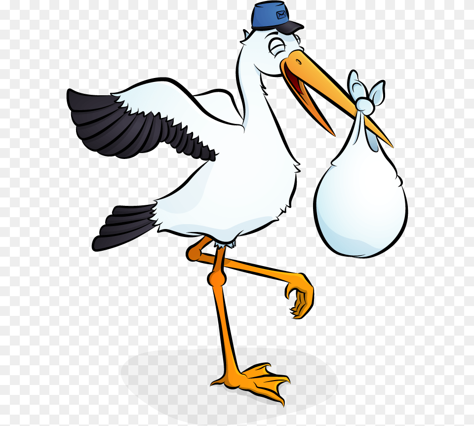 Stork Clipart Infertility, Animal, Beak, Bird, Waterfowl Png