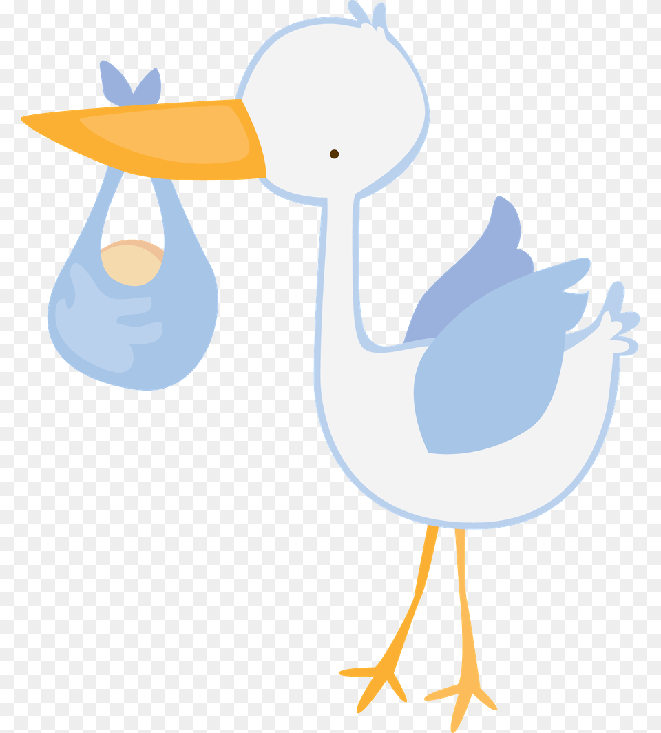 Stork Vector Banner Baby Boy Stork Clipart Baby Shower, Animal, Bird, Waterfowl, Beak Free Transparent Png