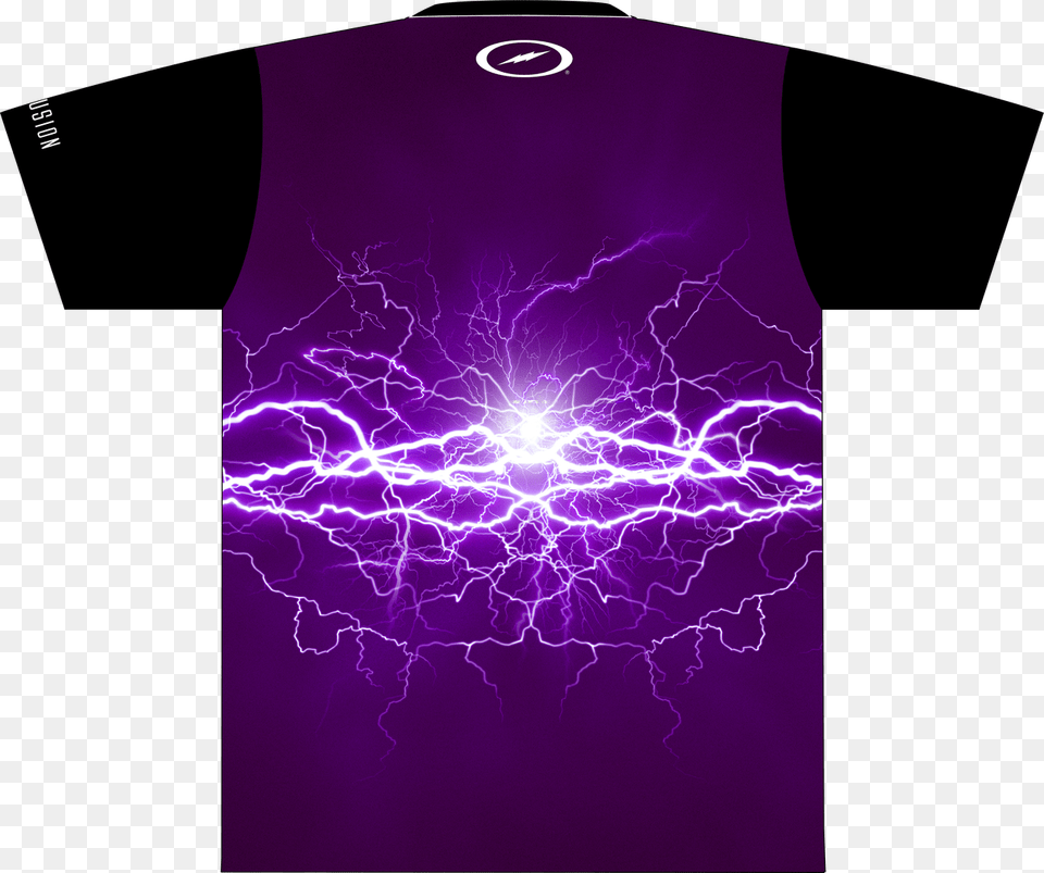 Storm Bowling Shirt, Clothing, T-shirt, Purple, Nature Free Png
