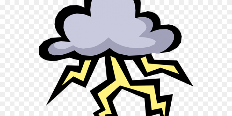 Storm Cloud Clipart Cartoon Thunder And Lightning, Clothing, Hat, Baby, Person Free Transparent Png