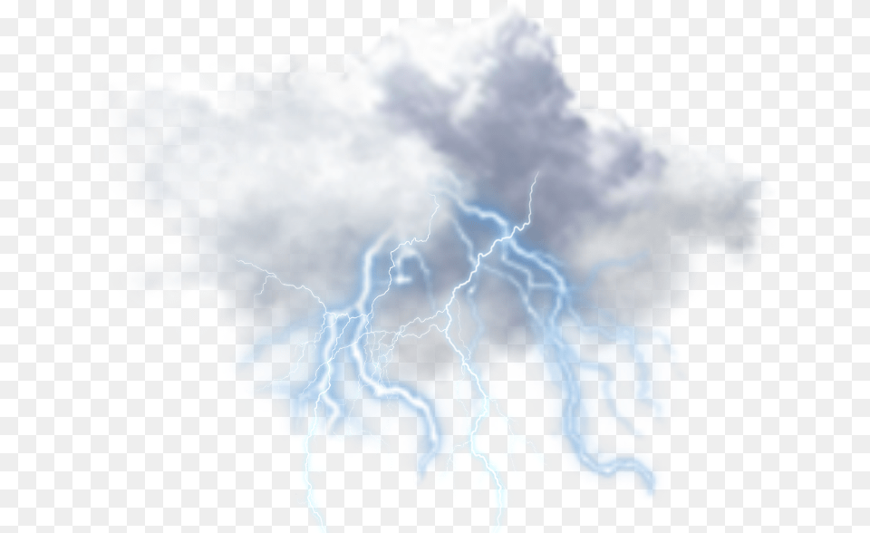 Storm Cloud Clouds With Thunder, Nature, Outdoors, Lightning, Thunderstorm Free Png