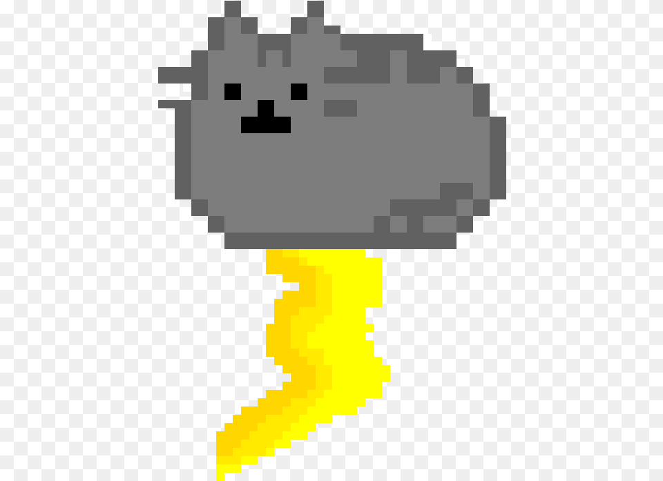 Storm Cloud Pusheen Storm Cloud Black And White Gerald Hey Arnold Pixel Art Free Png