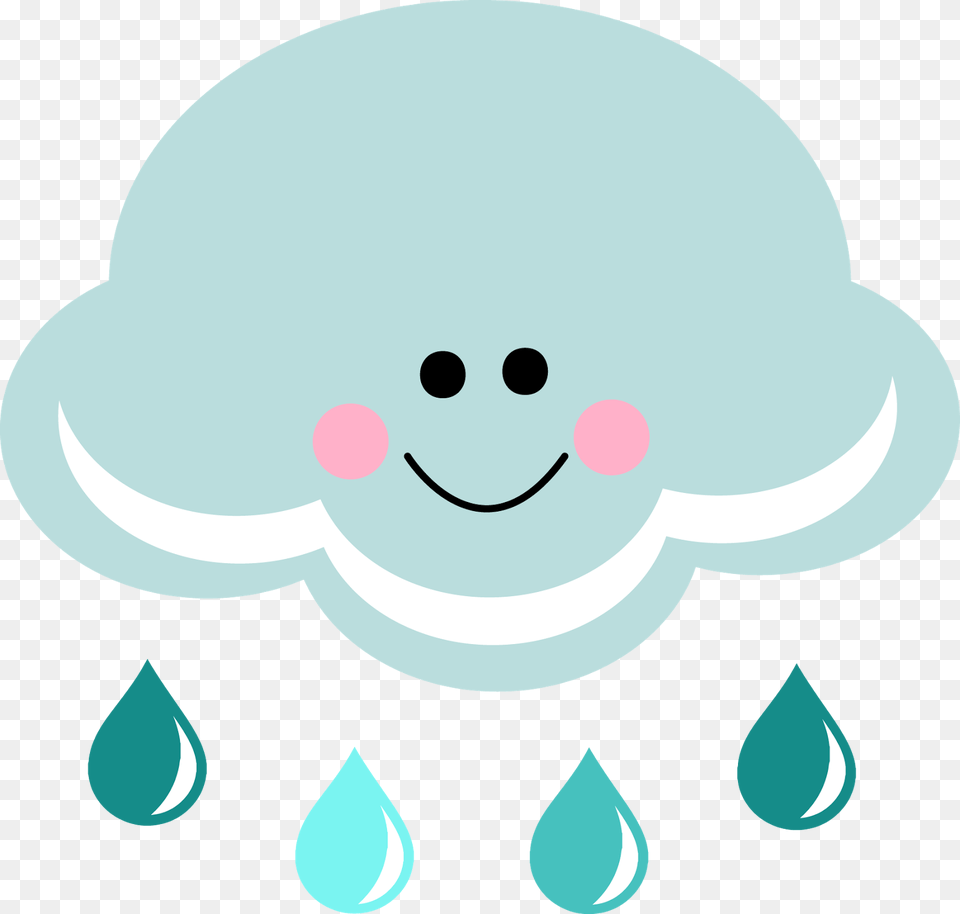 Storm Clouds Clipart Clipart Cute Rain Cloud, Water Sports, Leisure Activities, Water, Swimming Png Image