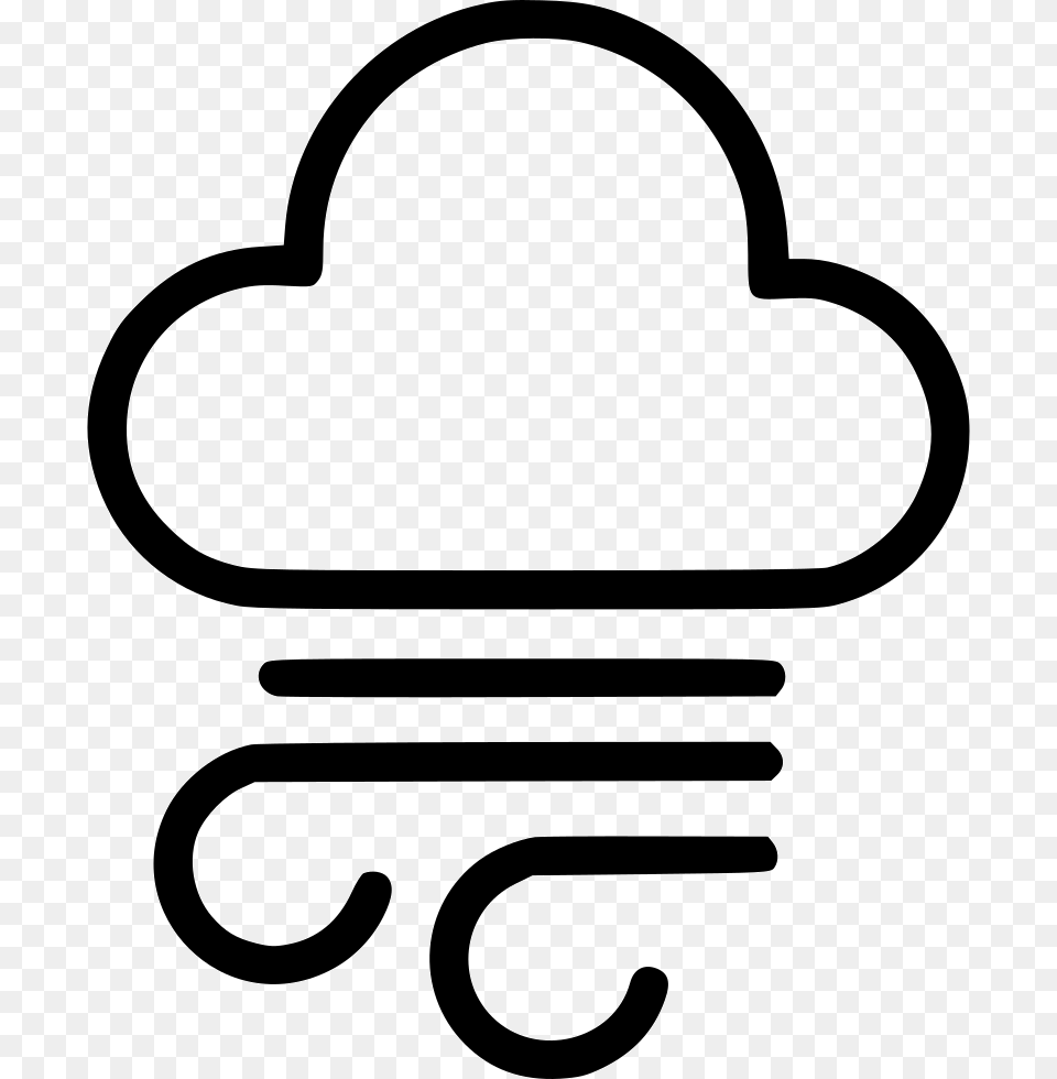 Storm Cloudy Clip Art, Clothing, Hat, Stencil, Smoke Pipe Free Png Download