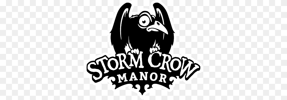 Storm Crow Manor, Logo, Animal, Bird, Vulture Free Transparent Png
