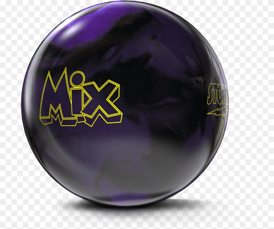 Storm Mix Black Purple Bowling Ball, Sphere, Bowling Ball, Leisure Activities, Sport Png Image