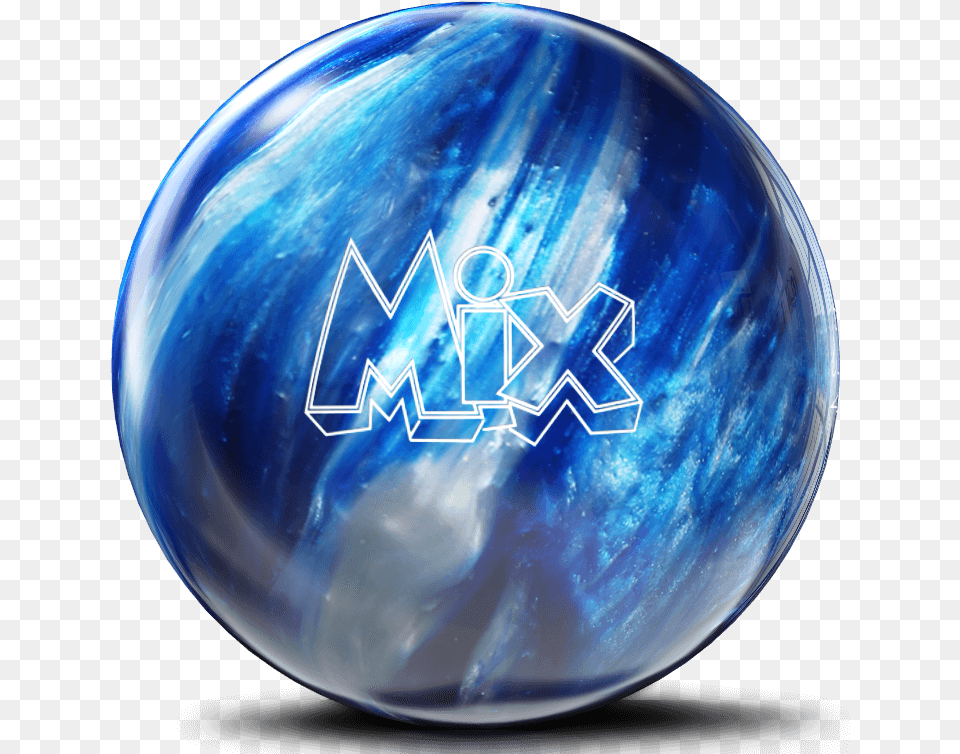 Storm Mix Blue Silver, Sphere, Ball, Bowling, Bowling Ball Free Png Download