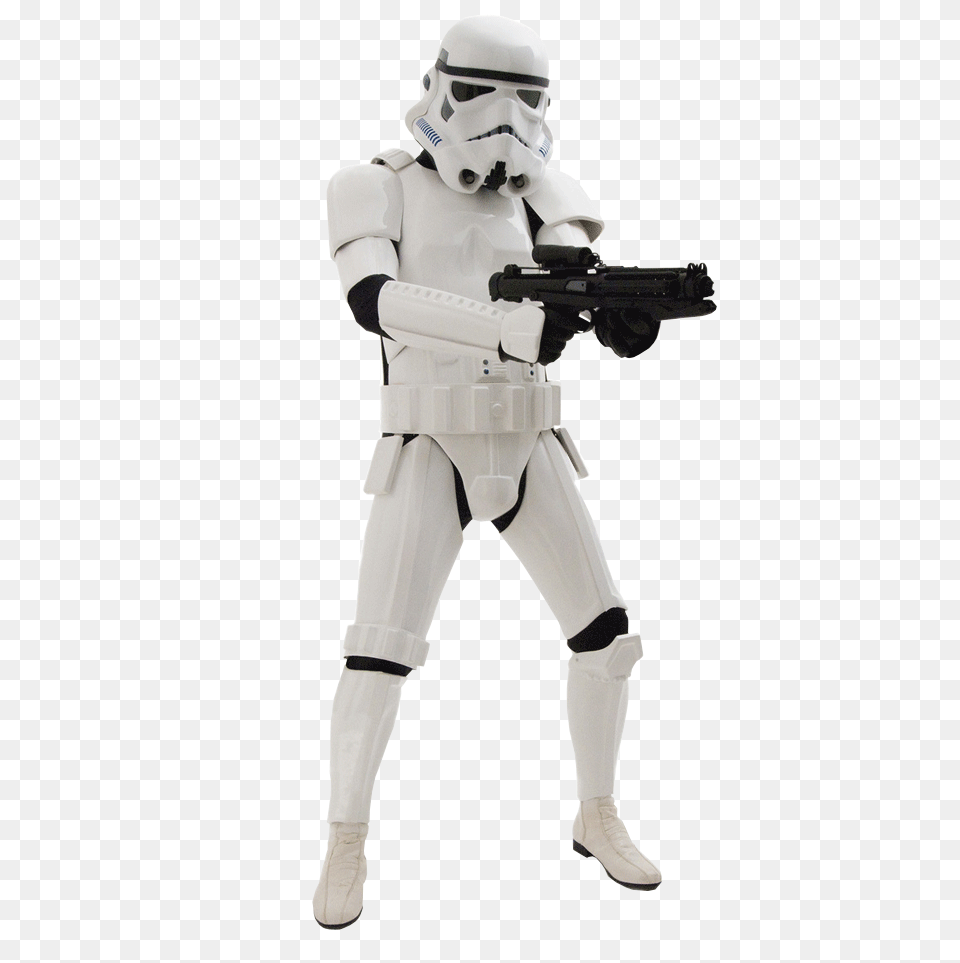 Storm Trooper, Person, Helmet, Gun, Weapon Png