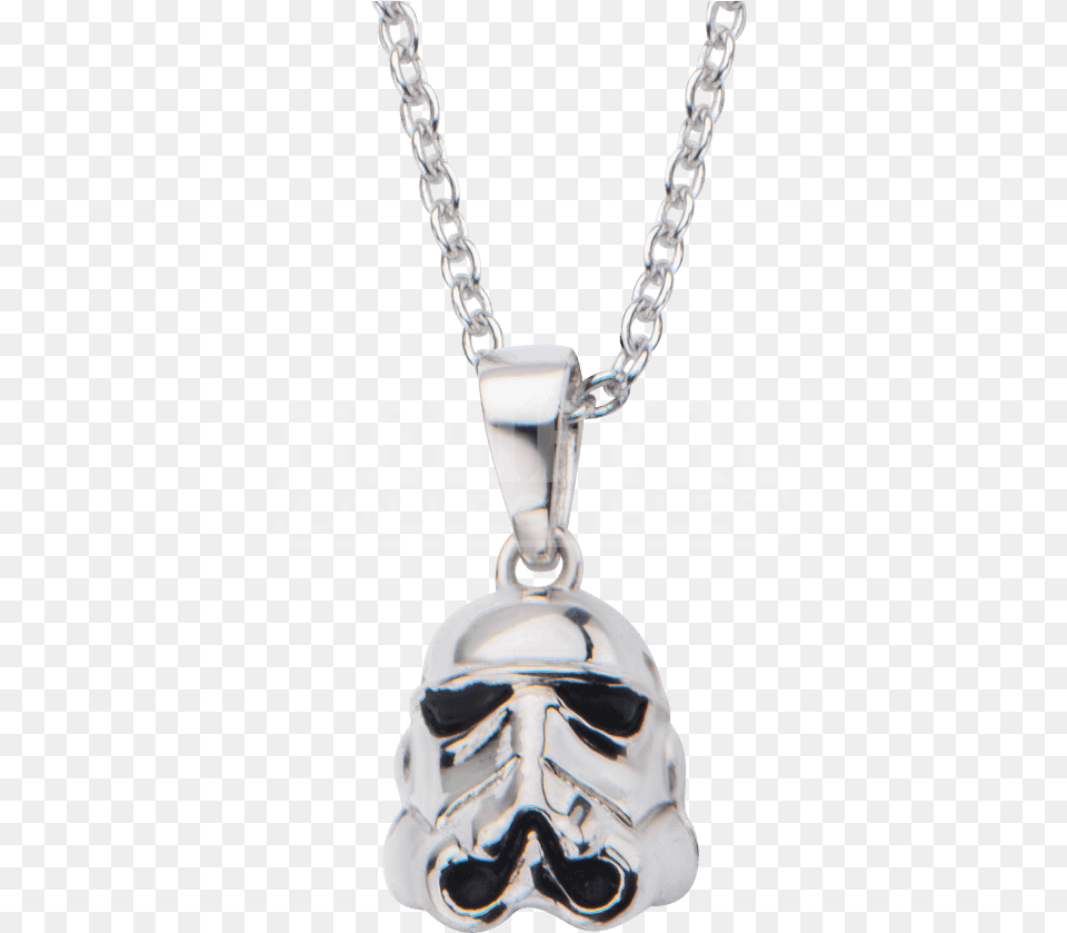 Storm Trooper Helmet Necklace, Accessories, Jewelry, Pendant Png