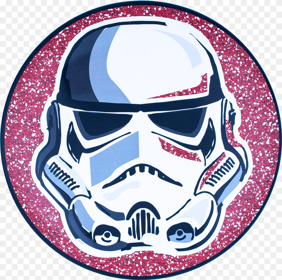 Storm Trooper Supercolor Buzzz Golf Disc Undercover Geldbeutel Star Wars Galaxy, Helmet, Sticker, Emblem, Symbol Png Image