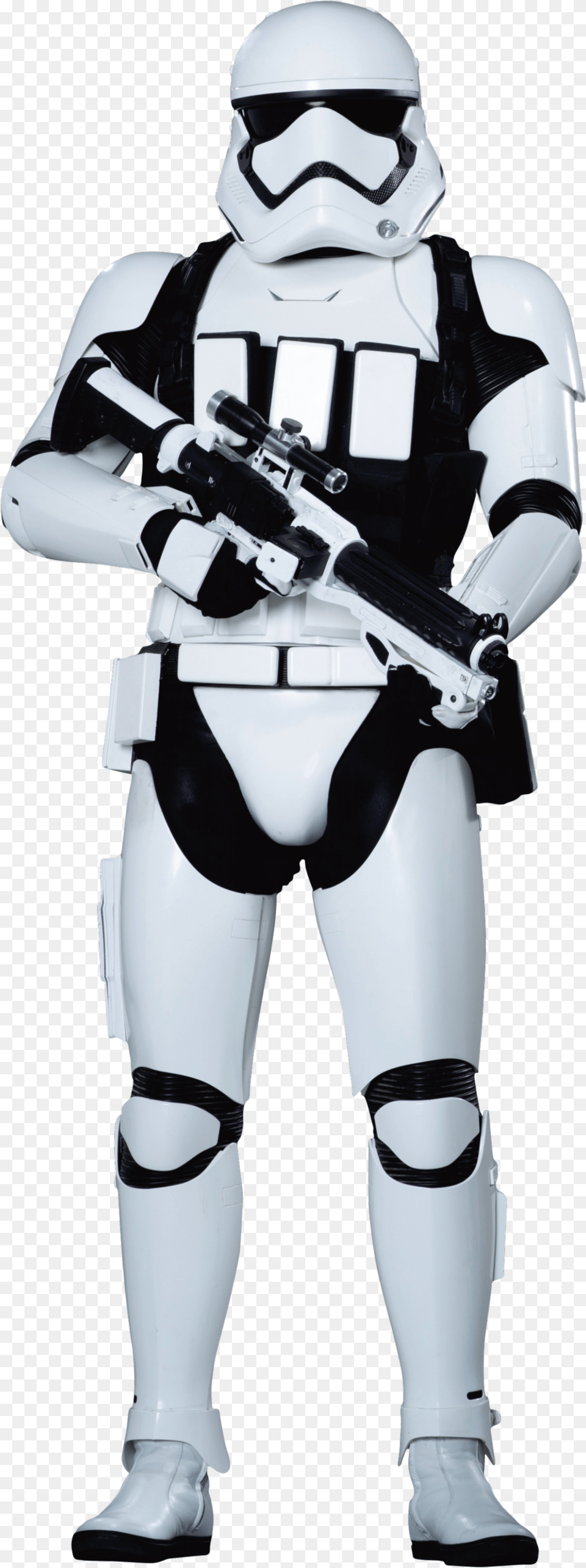 Storm Trooper Transparent First Order Heavy Assault Trooper, Person, Armor, Helmet, Gun Free Png Download