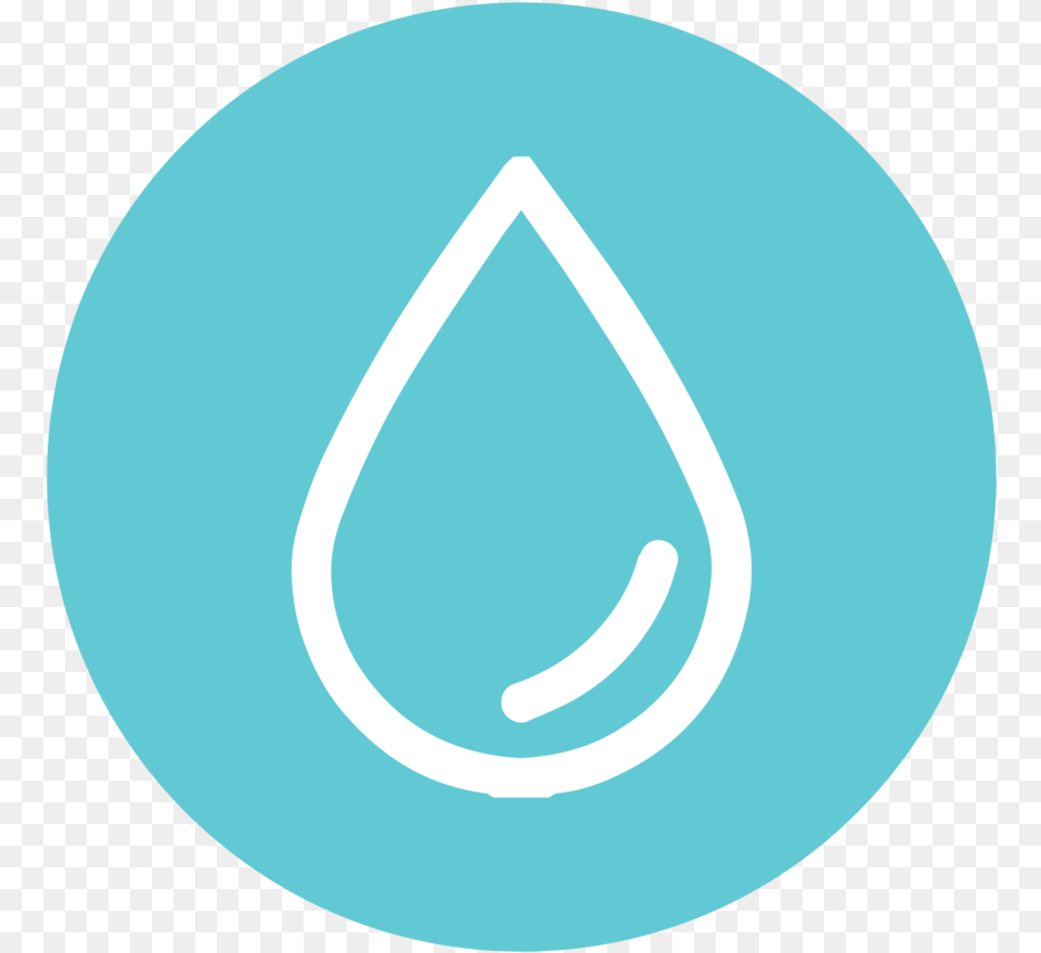 Storm Water Icon Circle, Turquoise Free Png