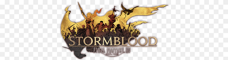 Stormblood News Ffxiv Stormblood Logo, Adult, Male, Man, Person Free Png